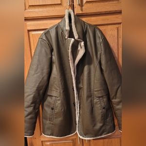 Synthetic Leather Jacket